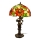 Brilagi - Tiffany stila vitrāžas galda lampa SUNFLOWER 1xE27/60W/230V
