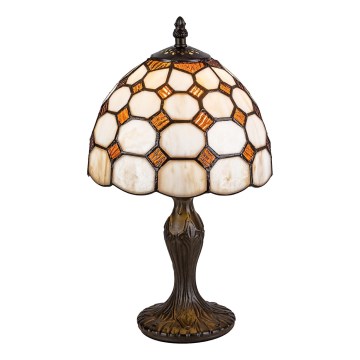 Brilagi - Tiffany stila vitražēta galda lampa DORAN 1xE14/40W/230V