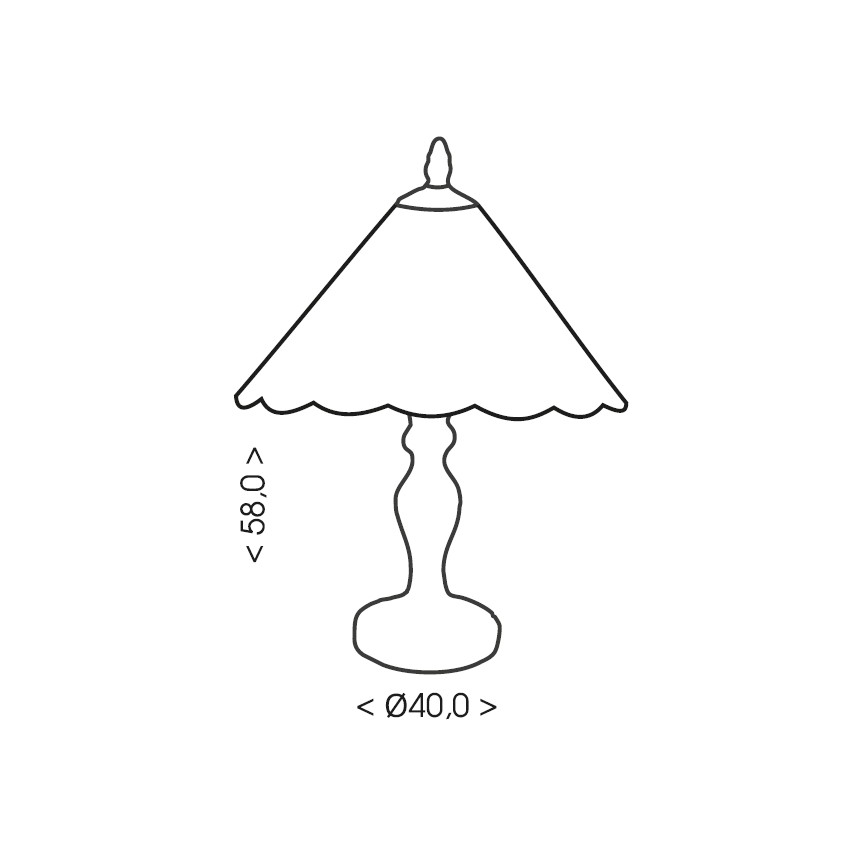 Brilagi - Tiffany vitrāžas galda lampa FOLIA 2xE27/60W/230V