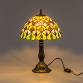 BRILAGI - Tiffany vitrāžas galda lampa MARGARET 1xE27/40W/230V
