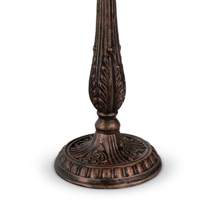 Brilagi - Tiffany vitrāžas galda lampa MIRABELLA 2xE27/60W/230V