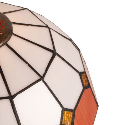 BRILAGI - Tiffany vitrāžas galda lampa SIENNA 1xE27/60W/230V