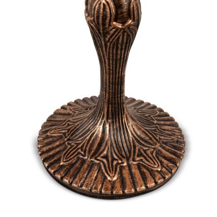 BRILAGI - Tiffany vitrāžas galda lampa SIENNA 1xE27/60W/230V