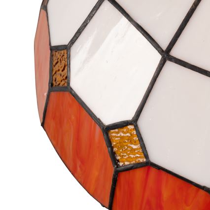 BRILAGI - Tiffany vitrāžas galda lampa SIENNA 2xE27/60W/230V
