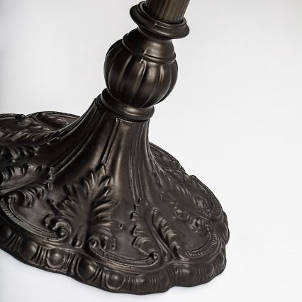 Brilagi - Tiffany vitrāžas grīdas lampa LUISA 2xE27/60W/230V