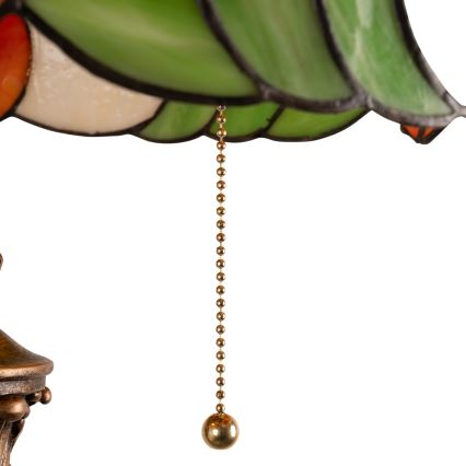 Brilagi - Tiffany vitrāžas grīdas lampa SUNFLOWER 2xE27/60W/230V