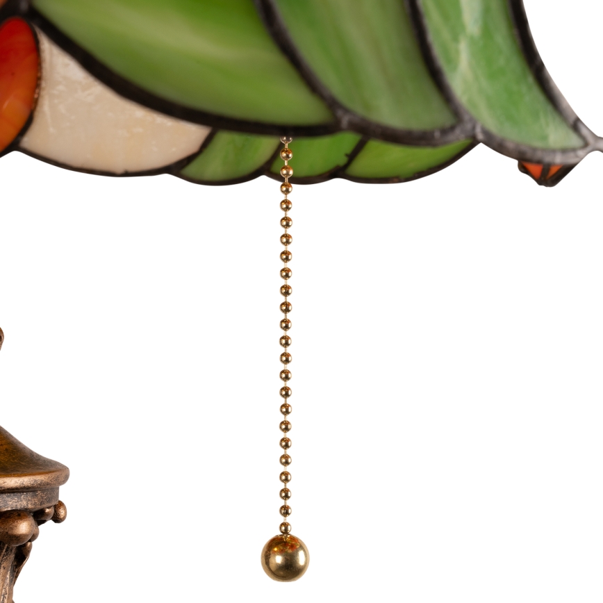 Brilagi - Tiffany vitrāžas grīdas lampa SUNFLOWER 2xE27/60W/230V