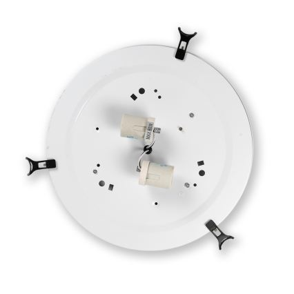Brilagi - Tiffany vitrāžas griestu gaismeklis JUNGLE 2xE27/60W/230V Ø 40 cm