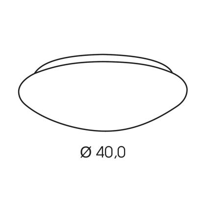 Brilagi - Tiffany vitrāžas griestu gaismeklis SUNFLOWER 2xE27/60W/230V pr. 40 cm