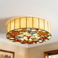 BRILAGI - Tiffany vitrāžas griestu lampa JUNGLE 2xE27/60W/230V Ø 40 cm