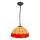 Brilagi - Tiffany vitrāžas lustra uz ķēdes SIENNA 1xE27/60W/230V Ø 40 cm