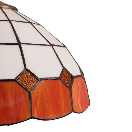Brilagi - Tiffany vitrāžas lustra uz ķēdes SIENNA 1xE27/60W/230V Ø 40 cm