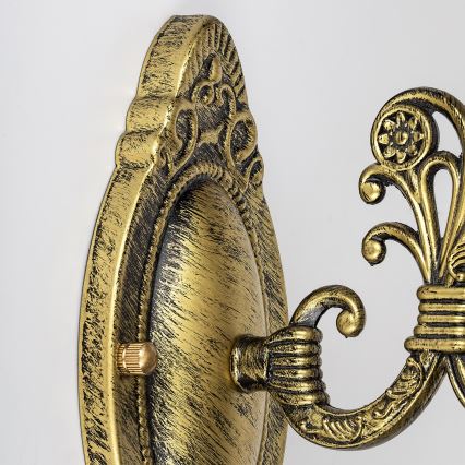 Brilagi - Tiffany vitrāžas sienas lampa LUISA 1xE27/40W/230V