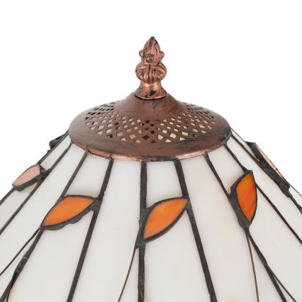 Brilagi - Tiffany vitrāžas stāvlampa FOLIA 2xE27/60W/230V