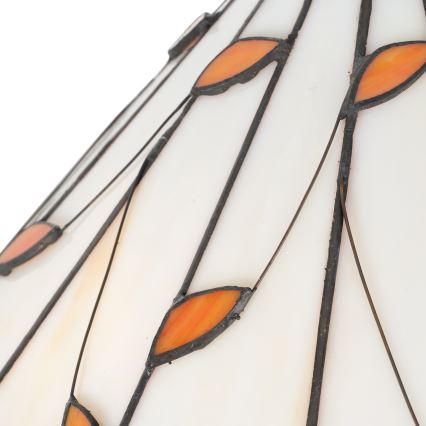 Brilagi - Tiffany vitrāžas stāvlampa FOLIA 2xE27/60W/230V