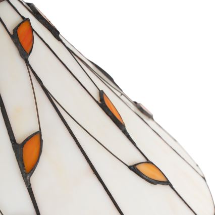 Brilagi - Tiffany vitrāžas stāvlampa FOLIA 2xE27/60W/230V