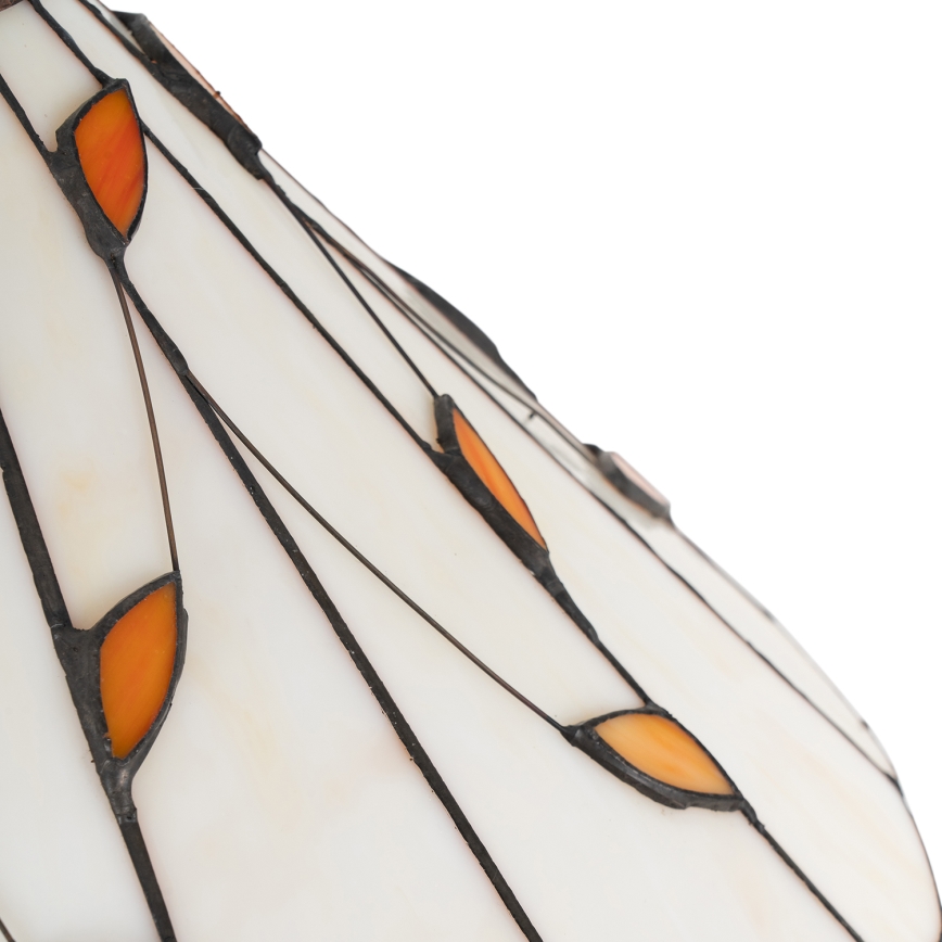 Brilagi - Tiffany vitrāžas stāvlampa FOLIA 2xE27/60W/230V