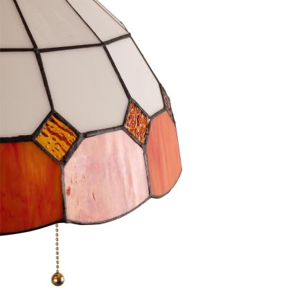 Brilagi - Tiffany vitrāžas stāvlampa SIENNA 2xE27/60W/230V
