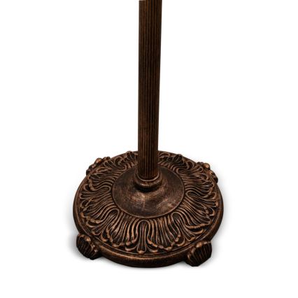 Brilagi - Tiffany vitrāžas stāvlampa SIENNA 2xE27/60W/230V