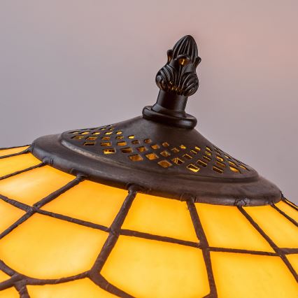 Brilagi - Tiffany vitražēta stāvlampa MARGARET 2xE27/60W/230V