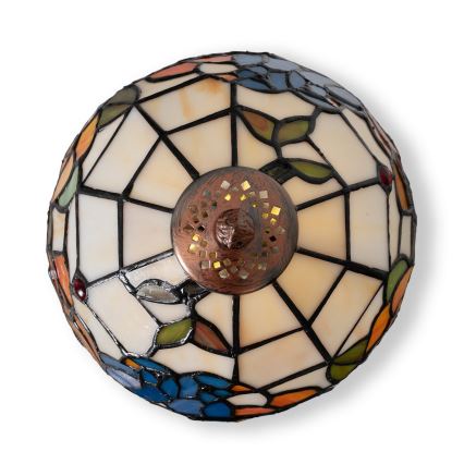 Brilagi - Tiffany vitražveida galda lampa JUNGLE 1xE27/60W/230V