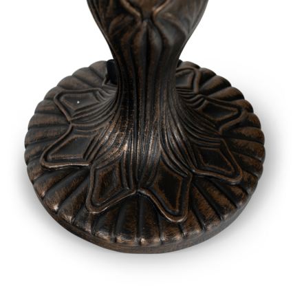 Brilagi - Tiffany vitražveida galda lampa JUNGLE 1xE27/60W/230V