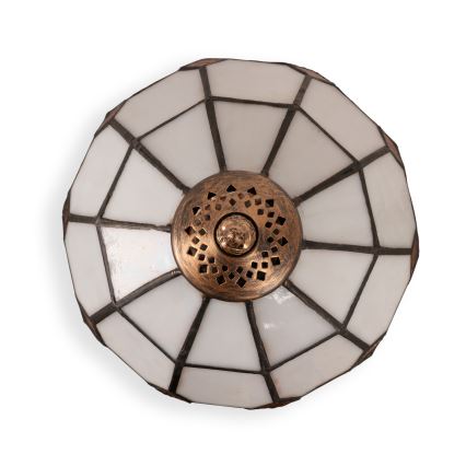 Brilagi - Tiffany vitražveida galda lampa SIENNA 1xE27/60W/230V