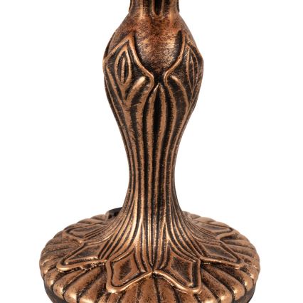 Brilagi - Tiffany vitražveida galda lampa SIENNA 1xE27/60W/230V