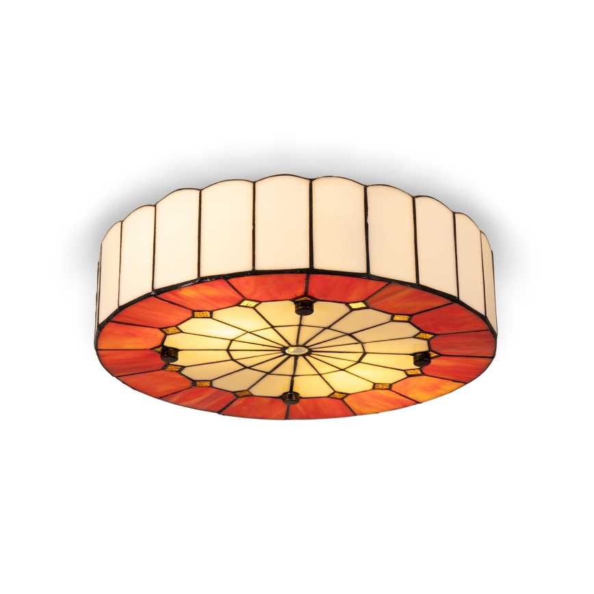 BRILAGI - Tiffany vitražveida griestu lampa SIENNA 2xE27/60W/230V Ø 40 cm