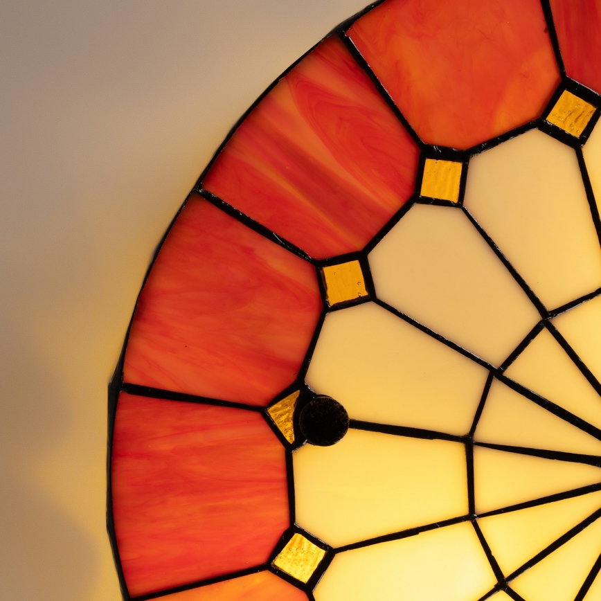 BRILAGI - Tiffany vitražveida griestu lampa SIENNA 2xE27/60W/230V Ø 40 cm