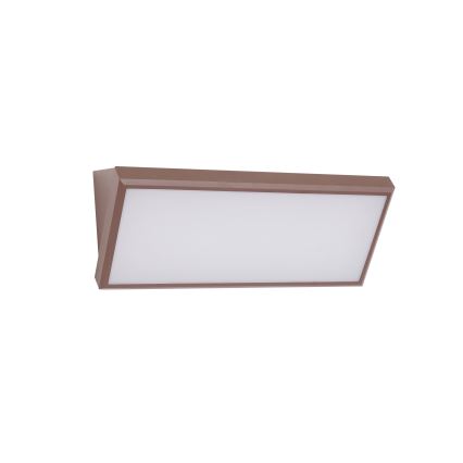 Brilagi - LED āra sienas gaismeklis TRIANGLE LED/42W/230V 3000/4000/6500K 45 cm brūns IP65