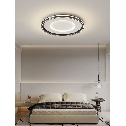 Brilagi - dimmējams LED griestu gaismeklis TRIVARO LED/56W/230V 3000-6000K Ø 30 cm + tālvadības pults