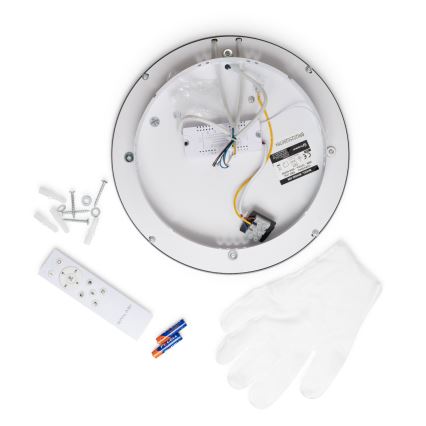 Brilagi - dimmējams LED griestu gaismeklis TRIVARO LED/56W/230V 3000-6000K Ø 30 cm + tālvadības pults