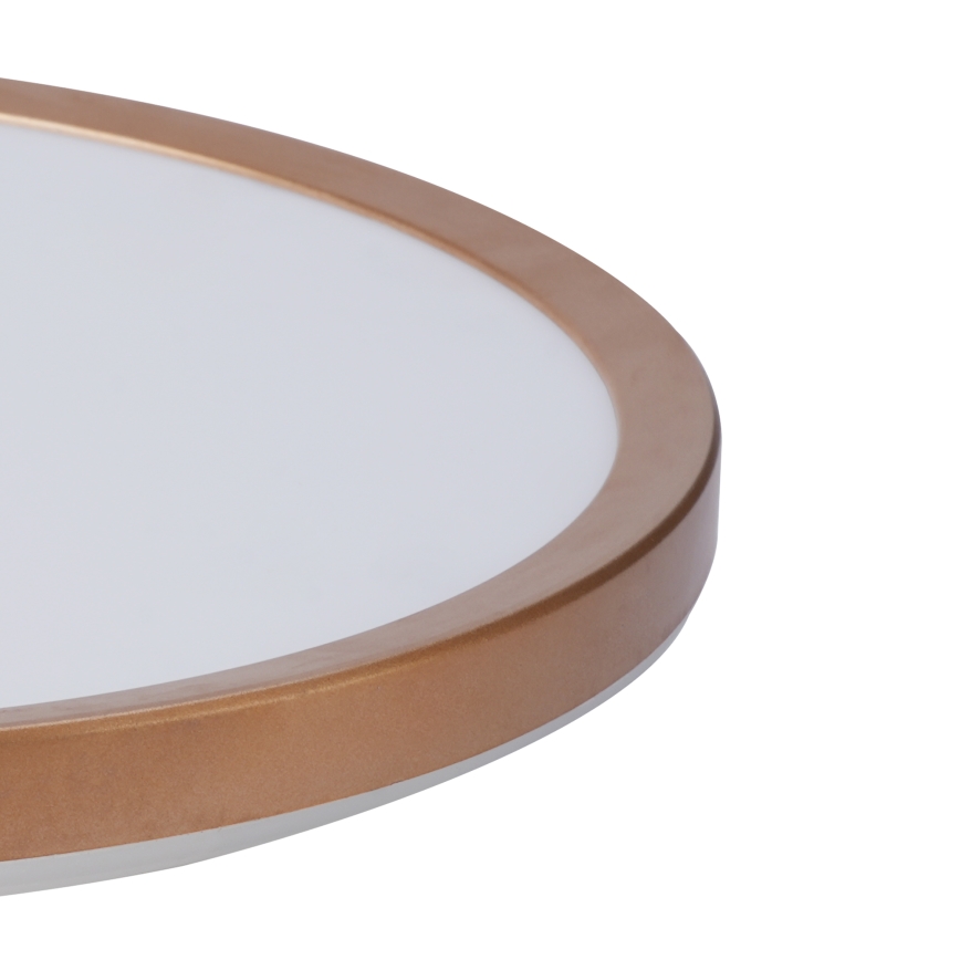 Brilagi - LED griestu lampa vannas istabai ULTRA SLIM LED/24W/230V Ø 42 cm rozā zelta IP54