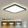 Brilagi - ULTRA SLIM dimējams LED griestu gaismeklis/18W/230V 2700-6500K 30x30 cm melns + tālvadības pults
