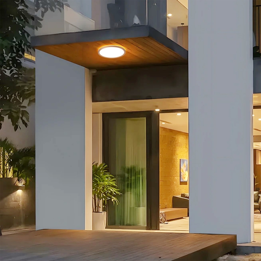 Brilagi - LED vannas istabas griestu lampa ULTRA SLIM LED/12W/230V Ø22,5 cm rožu zelts IP54