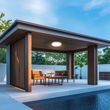 Brilagi - ULTRA SLIM LED griestu gaismeklis vannas istabai LED/18W/230V Ø 30 cm sudraba krāsā IP54