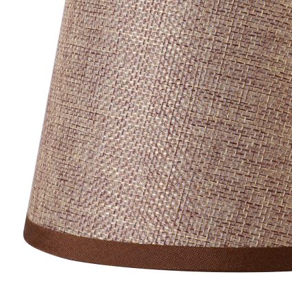 Brilagi - Universāls abažūrs NUBILA E27 13x9 cm brūna