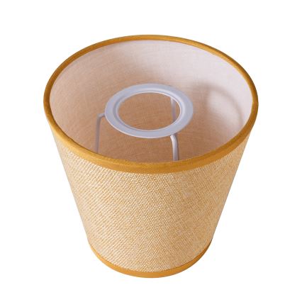Brilagi - Universāls abažūrs NUBILA E27 13x9 cm gaiši brūna