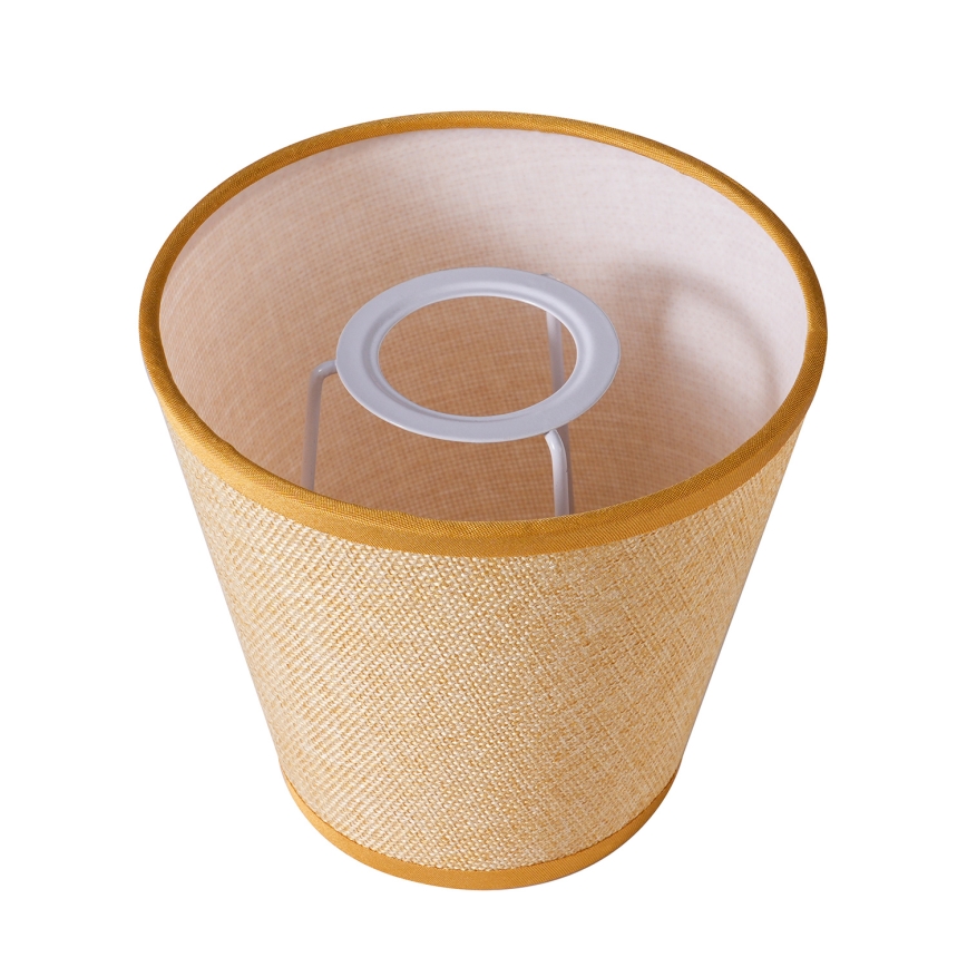Brilagi - Universāls abažūrs NUBILA E27 13x9 cm gaiši brūna