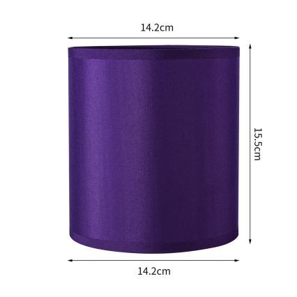 Brilagi - Universāls abažūrs NUBILA E27 15,5x14 cm violeta