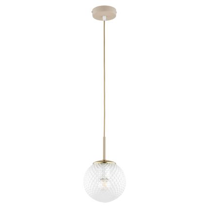 BRILAGI - Universāls rezerves stikls STELLA E27 Ø 15 cm caurspīdīgs/zeltains