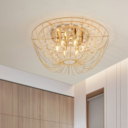 Brilagi - Uz virsmas montējama griestu lustra VASTERAS 6xE14/40W/230V Ø 60 cm