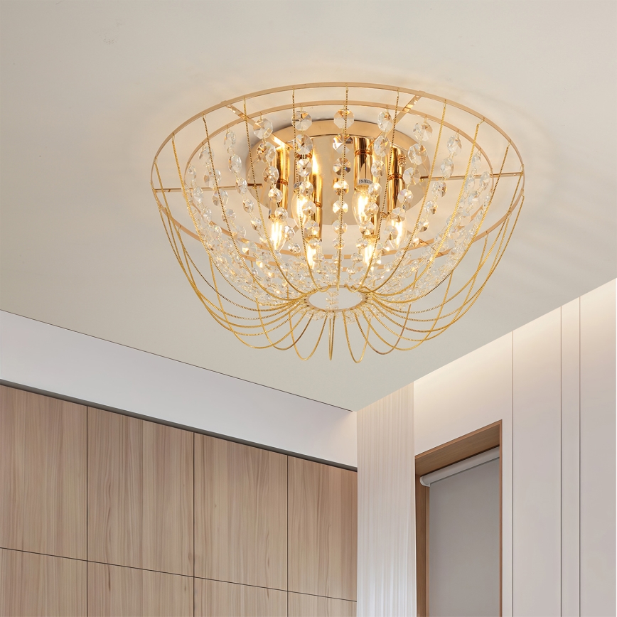 Brilagi - Uz virsmas montējama griestu lustra VASTERAS 6xE14/40W/230V Ø 60 cm