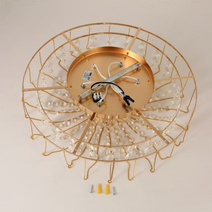 Brilagi - Uz virsmas montējama griestu lustra VASTERAS 6xE14/40W/230V Ø 60 cm