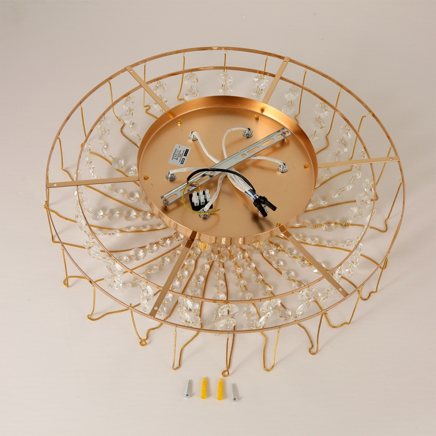 Brilagi - Uz virsmas montējama griestu lustra VASTERAS 6xE14/40W/230V Ø 60 cm