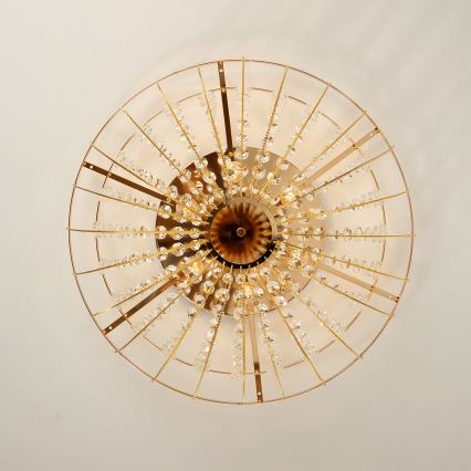 Brilagi - Uz virsmas montējama griestu lustra VASTERAS 6xE14/40W/230V Ø 60 cm