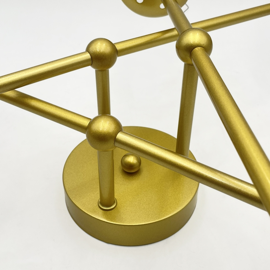 Brilagi - Uzstādāms griestu lustrs MALIVA 6xE14/15W/230V zelta/balta