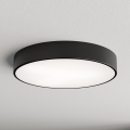 Brilagi - Vannas istabas griestu gaismeklis CLARE 4xE27/24W/230V Ø 50 cm IP54 melns
