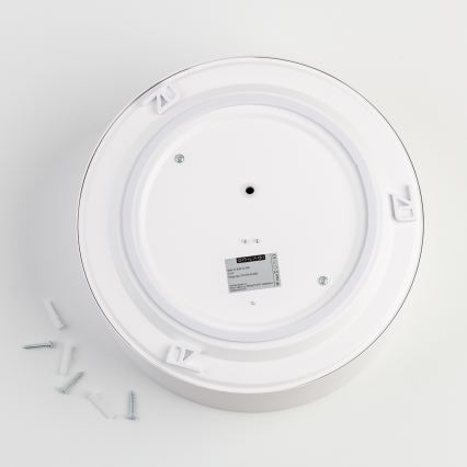 BRILAGI - Vannas istabas griestu gaismeklis POOL 2xE27/15W/230V Ø 30 cm IP54 balts